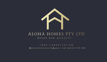 Aloha Homes Pty Ltd logo