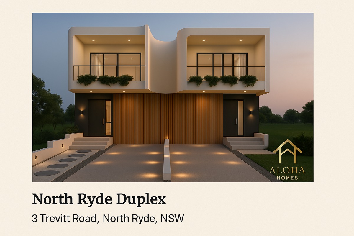 North Ryde Duplex — 3 Trevitt Road, North Ryde NSW